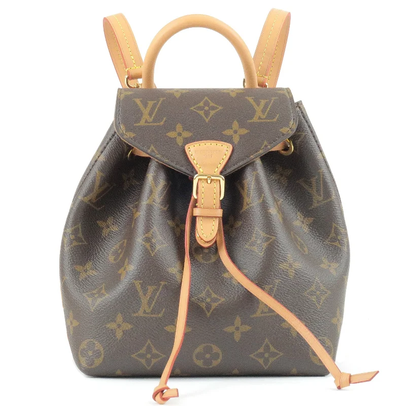 Louis Vuitton Monogram Montsouris NM BB Ruck Sack Back Pack M45502