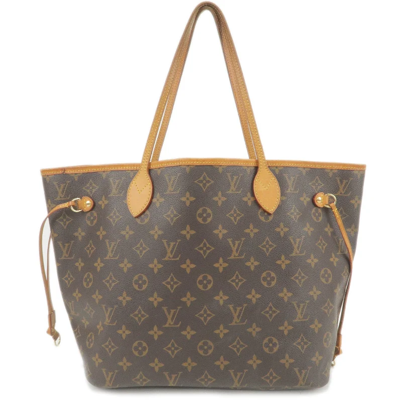 Louis Vuitton Monogram Neverfull MM Tote Bag M40156