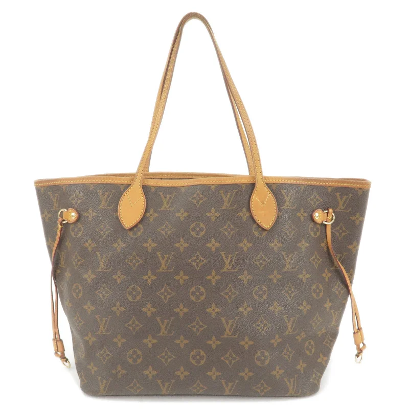 Louis Vuitton Monogram Neverfull MM Tote Bag Hand Bag M40156