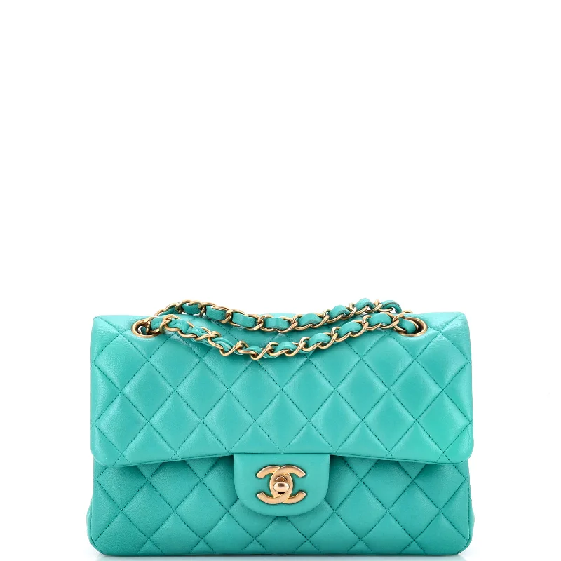 Classic Double Flap Bag Quilted Lambskin Small