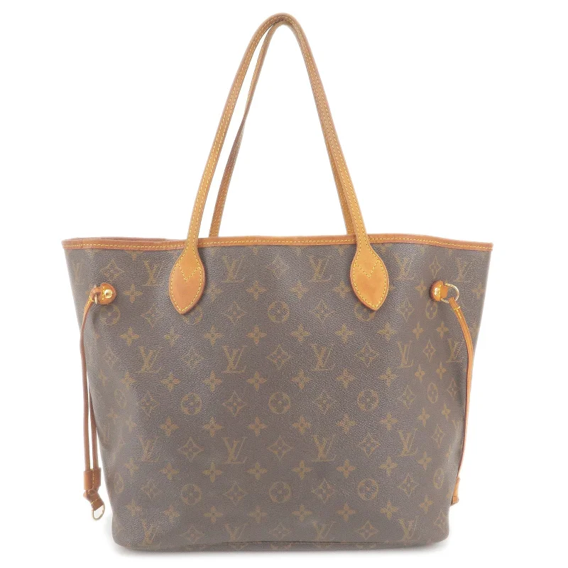 Louis Vuitton Monogram Neverfull MM Tote Bag M40156