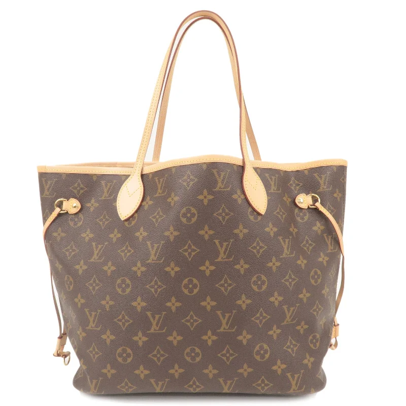 Louis Vuitton Monogram Neverfull MM Tote Bag Pivoine M41178