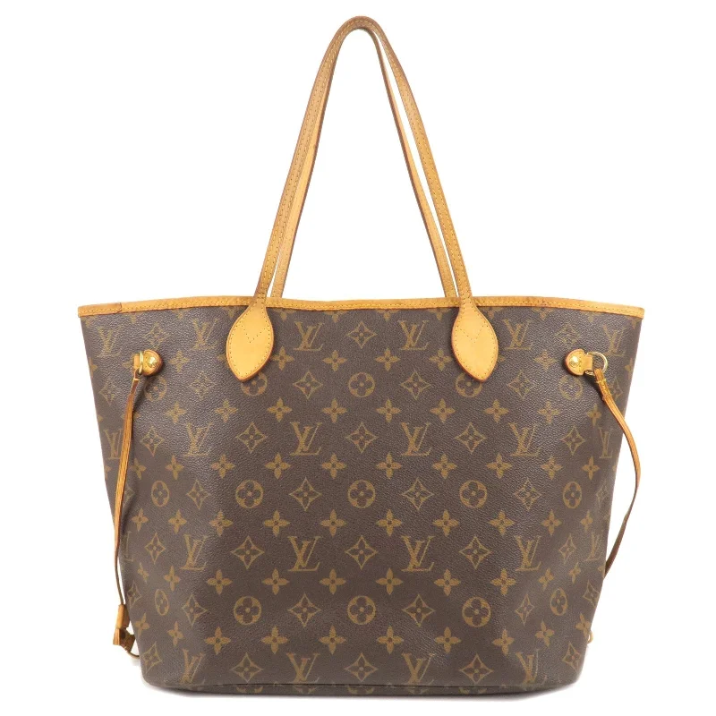 Louis Vuitton Monogram Neverfull MM Tote Bag Hand Bag M40156