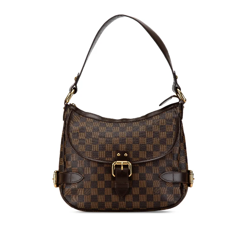 Brown Louis Vuitton Damier Ebene Highbury Shoulder Bag