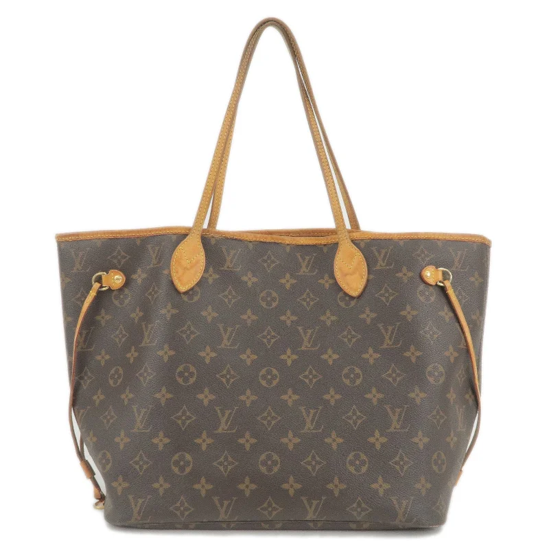 Louis Vuitton Monogram Neverfull MM Tote Bag M40156