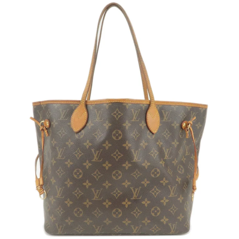 Louis Vuitton Monogram Neverfull MM Tote Bag Hand Bag M40156