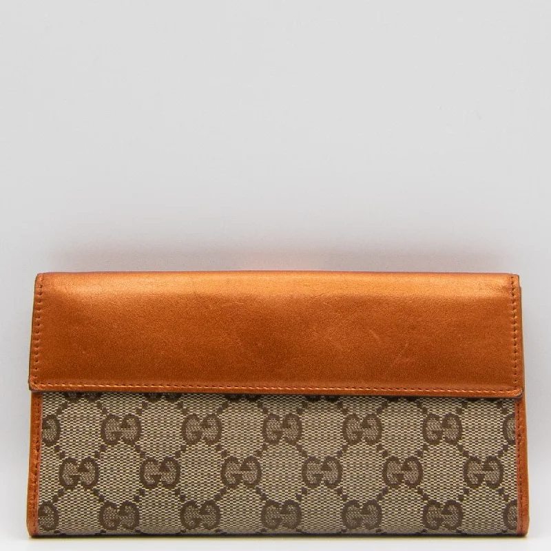 Gucci Guccissima Beige Marrone-Arancio Canva Cuore