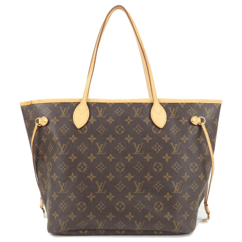 Louis Vuitton Monogram Neverfull MM Tote Bag Hand Bag M40156