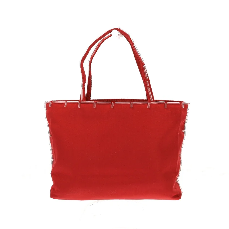 PRADA Handbag in Red Fabric