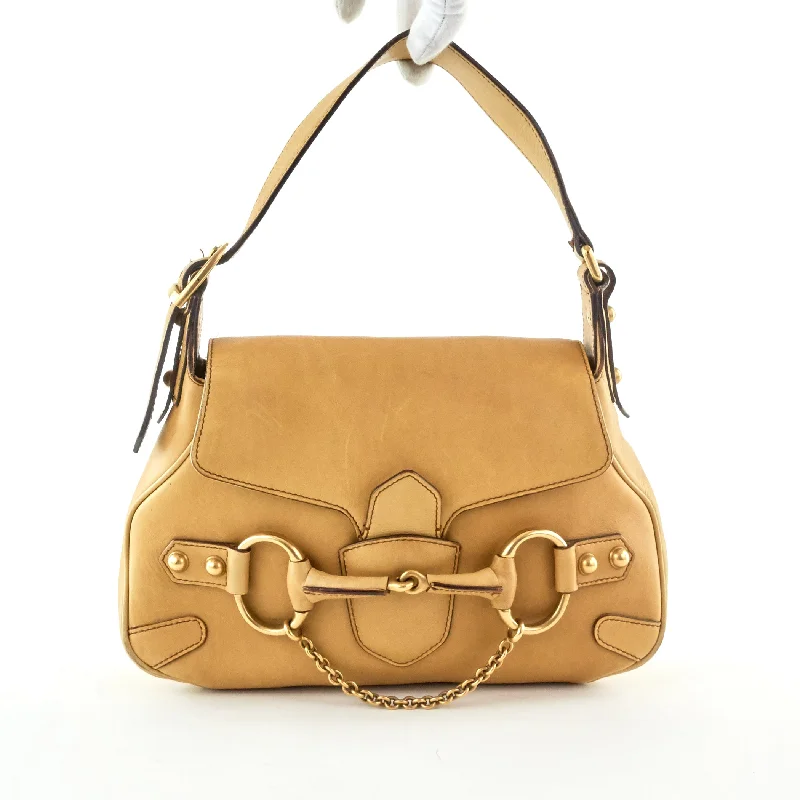 Guccissima Leather Horsebit Bag