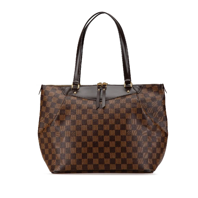 Brown Louis Vuitton Damier Ebene Westminster PM Shoulder Bag