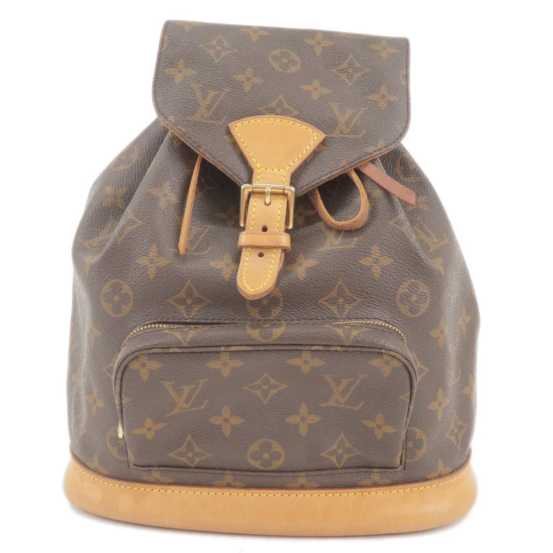 Louis Vuitton Monogram Montsouris MM Back Pack Bag M51136