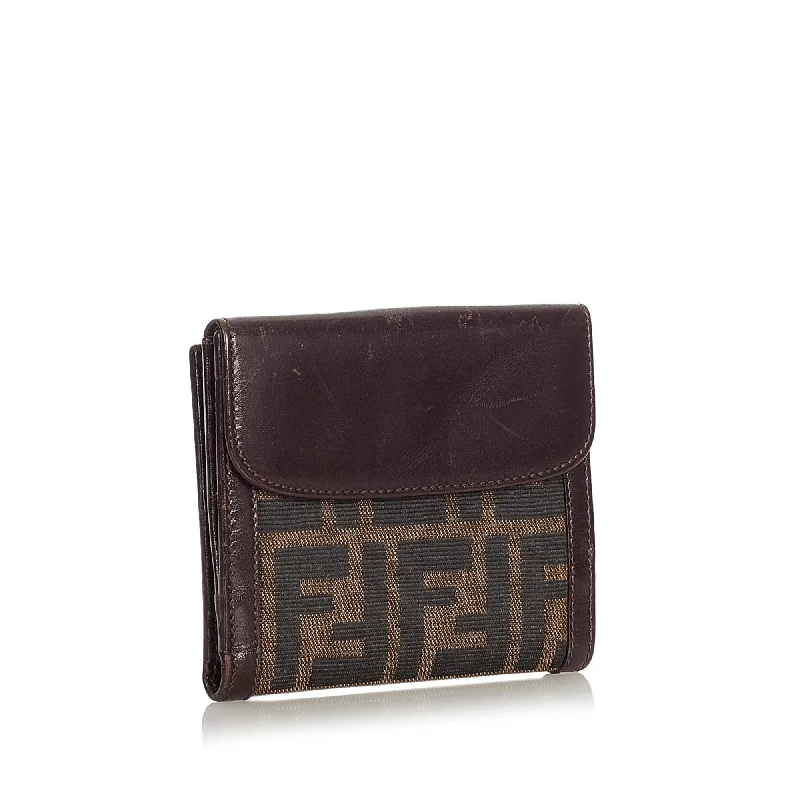 Fendi Zucca Canvas Small Wallet (SHG-21951)