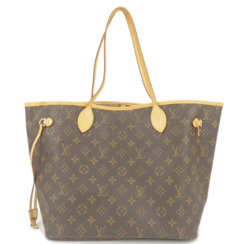 Louis Vuitton Monogram Neverfull MM Tote Bag M40156