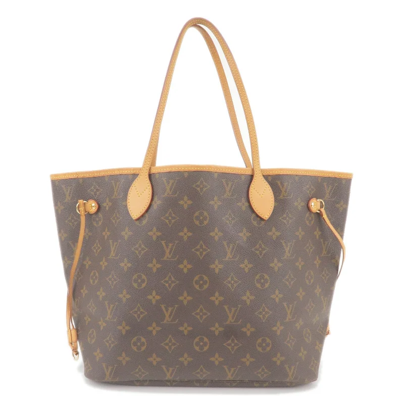 Louis Vuitton Monogram Neverfull MM Tote Bag M40156