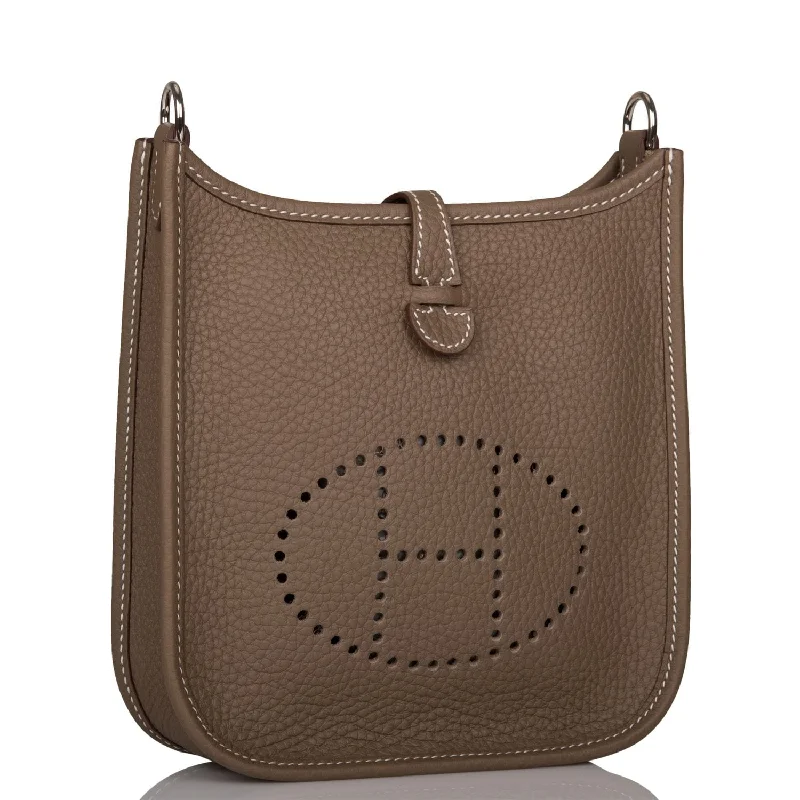 Hermes Evelyne Etoupe Clemence Palladium Hardware