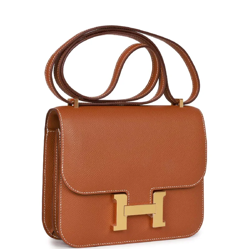 Hermes Constance 18 Gold Epsom Gold Hardware